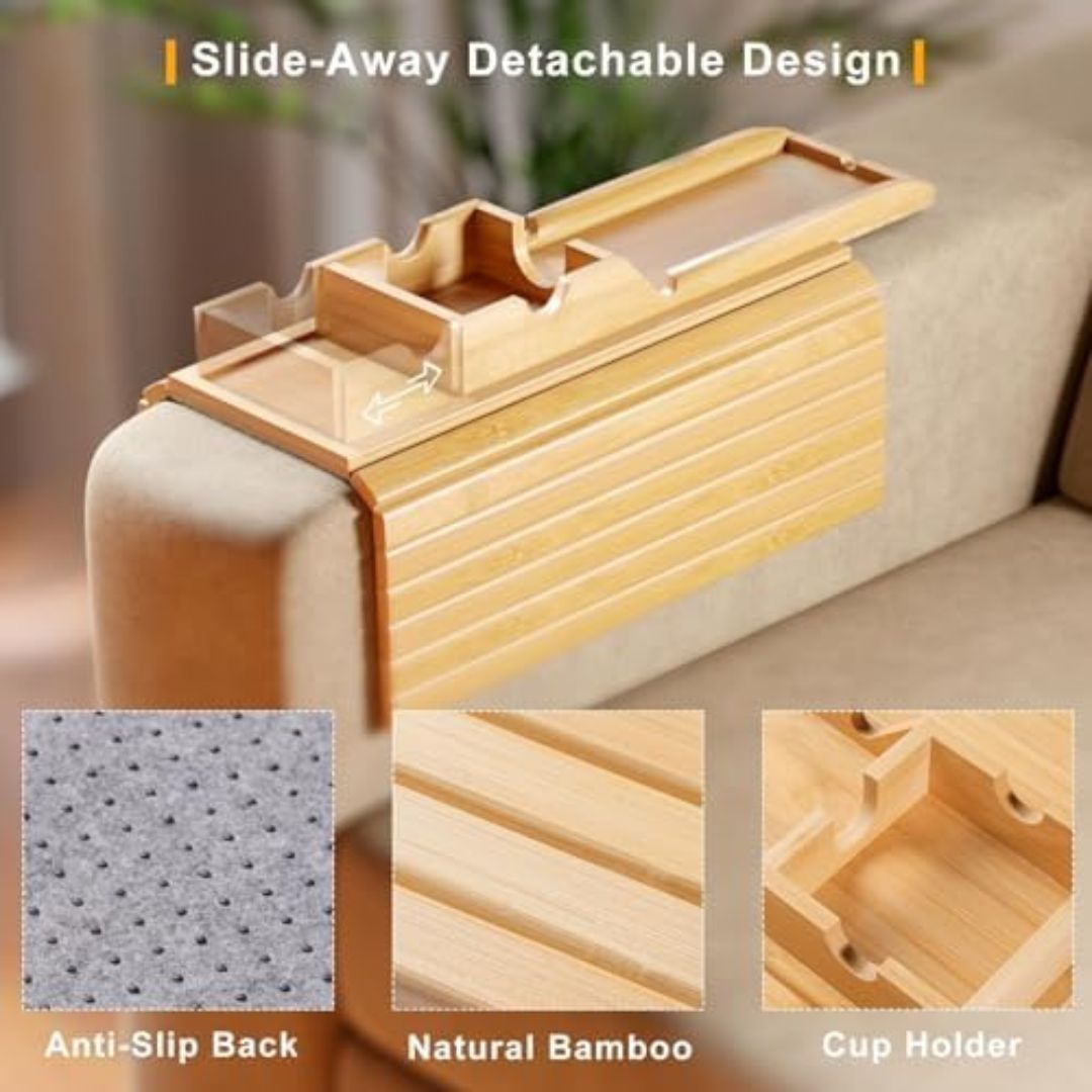 Bamboo Sofa Tray