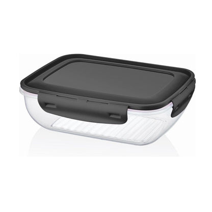 Bager Cook and Lock Rectangle Coloured Lid Storage