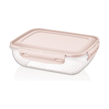 Bager Cook and Lock Rectangle Coloured Lid Storage
