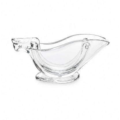 Birdie Manual Citrus Juicer – Handheld Lemon & Orange Juice Squeezer - Acrylic On White Background