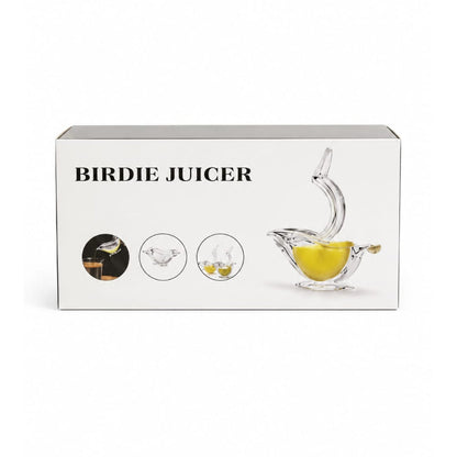 Birdie Manual Citrus Juicer – Handheld Lemon & Orange Juice Squeezer - Acrylic