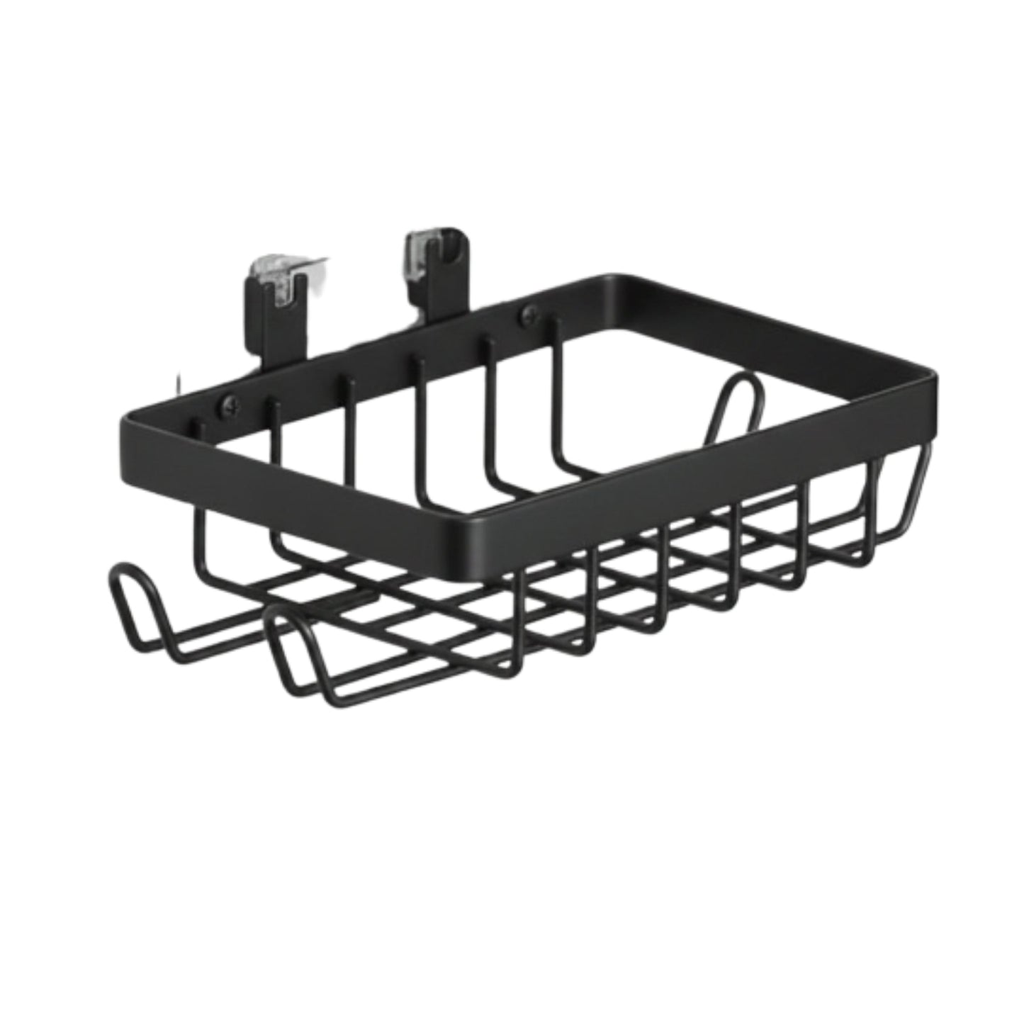 Black Corner Shower Caddy | Rust-Resistant Bathroom Shower Organizer Shelf