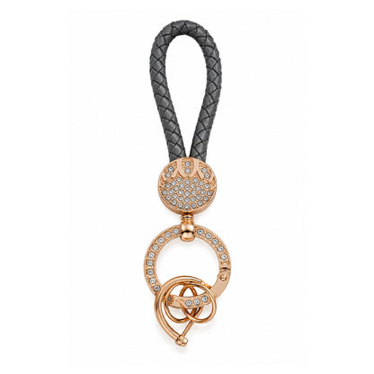 Bling Keychain – Sparkly Rhinestone Style Key Ring with Decorative Finish