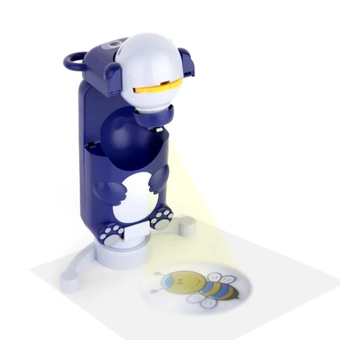Blue Kids Projector Camera Toy – Educational LED Learning Projector
