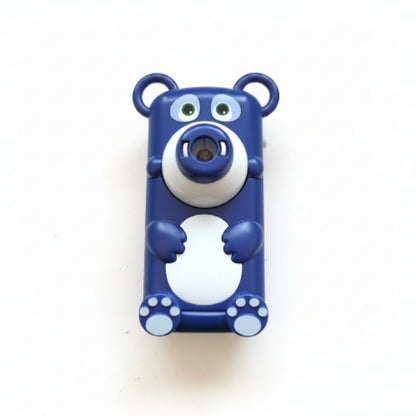 Blue Kids Projector Camera Toy – Educational LED Learning Projector