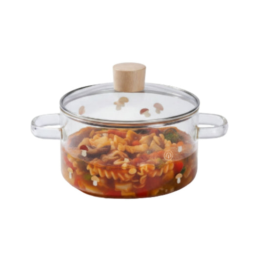 Borosilicate Glass Cooking Pot