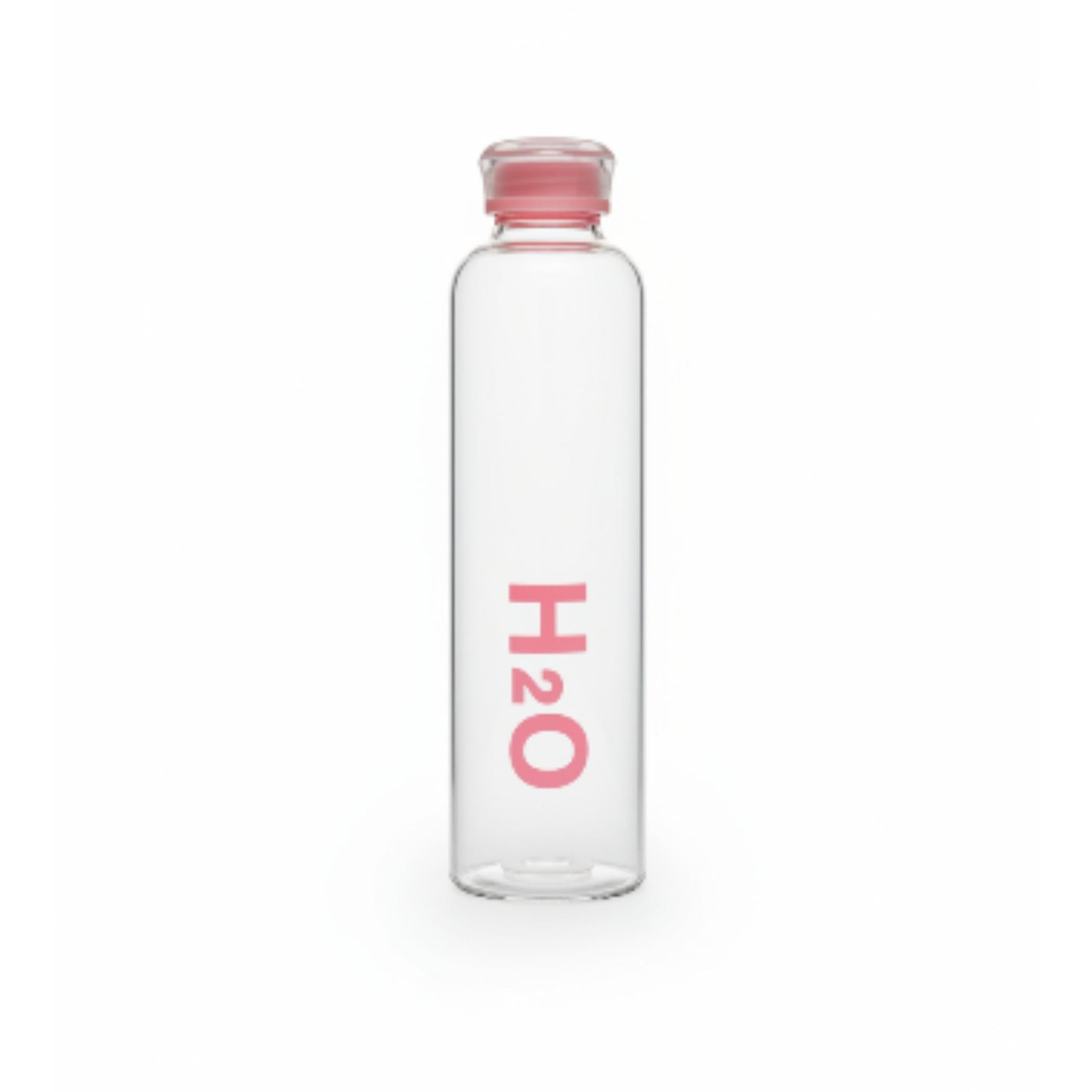 Borosilicate Glass H2O Water Bottle 1L