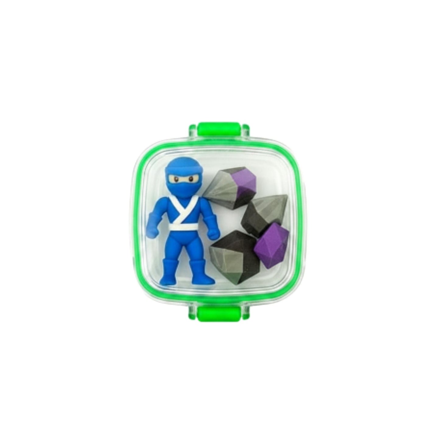 Boys Eraser In Acrylic Tin