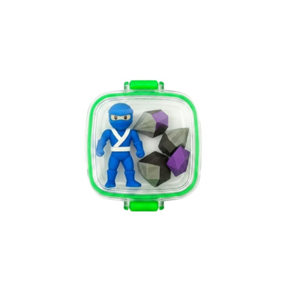 Boys Eraser In Acrylic Tin