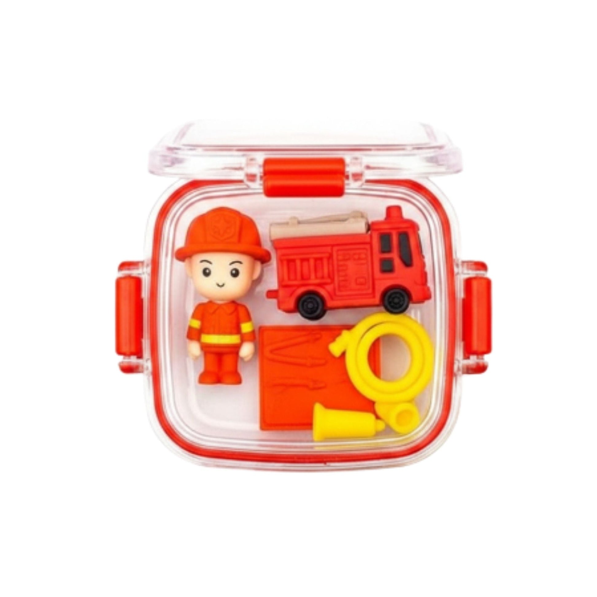 Boys Eraser In Acrylic Tin