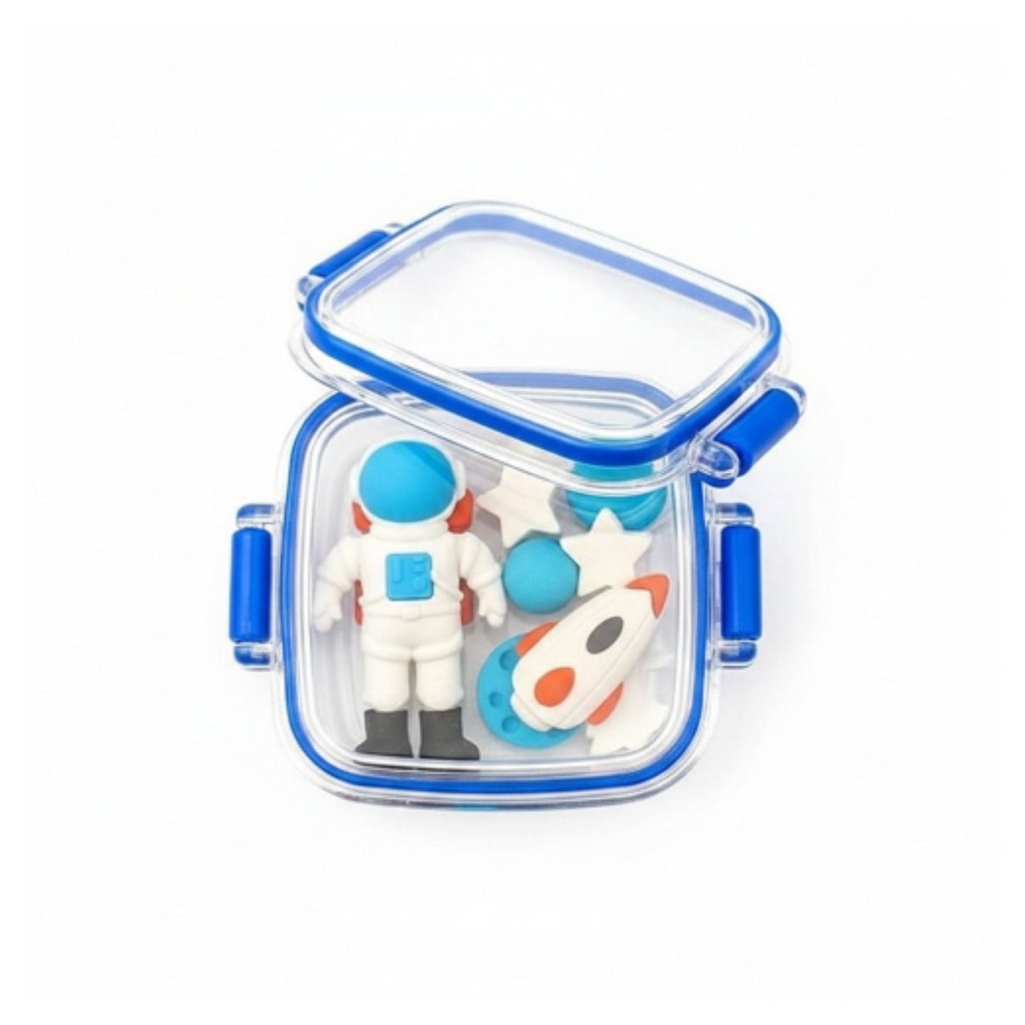 Boys Eraser In Acrylic Tin