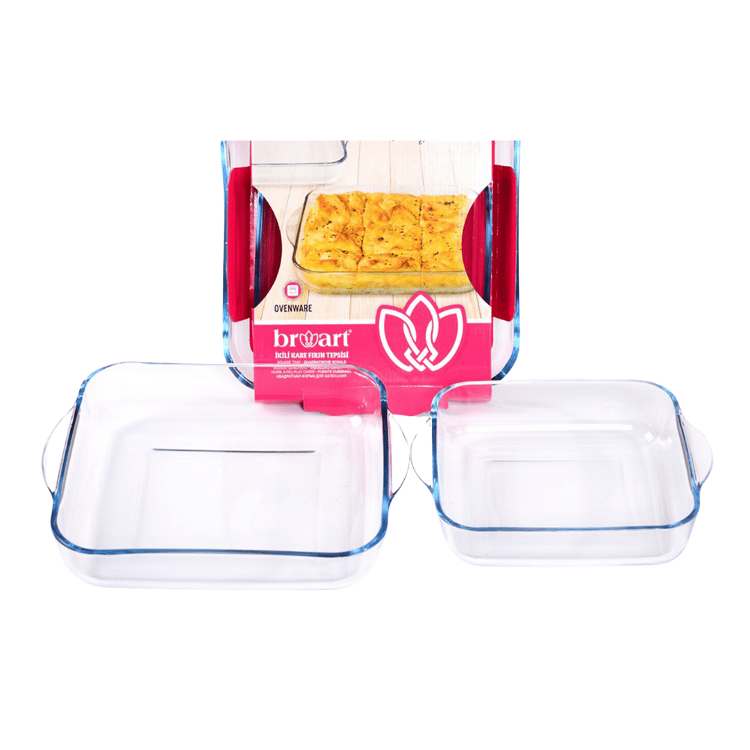 Broart 2pc Square Casserole
