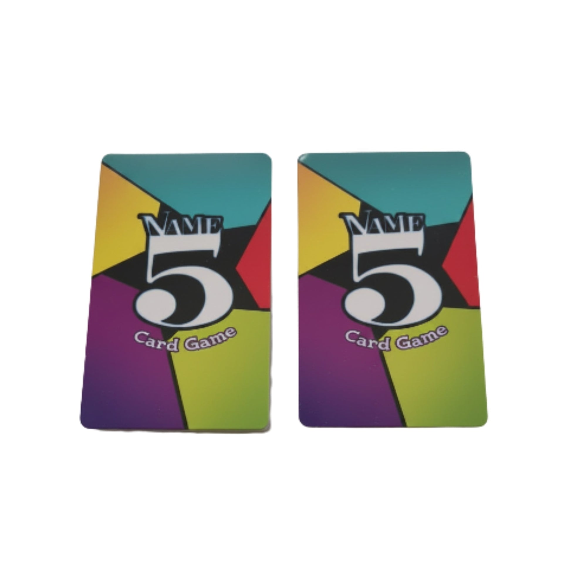 Can You Name 5 Card Game - Fast - Paced Family Party Trivia Game For 2+ Players