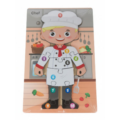 Career Puzzle - Chef