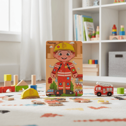Career Puzzle - Fireman