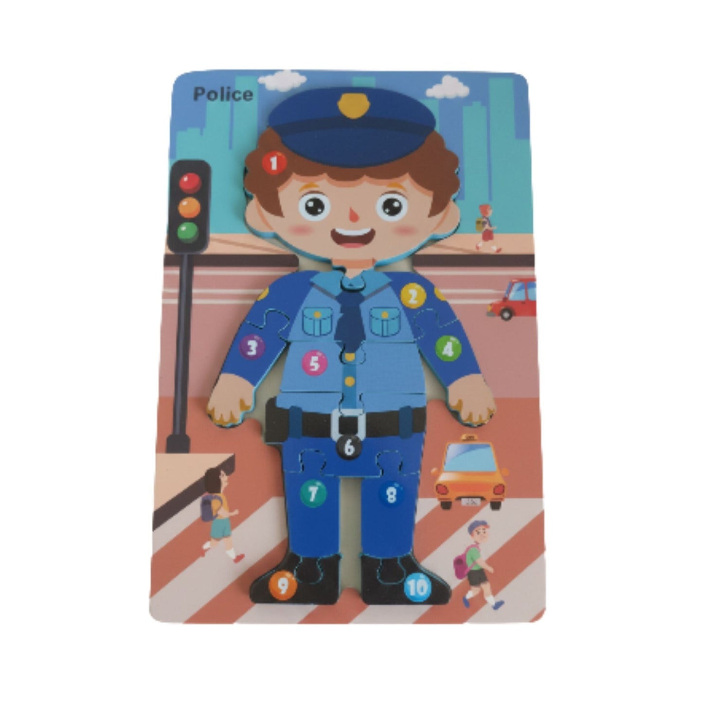 Career Puzzle - Police