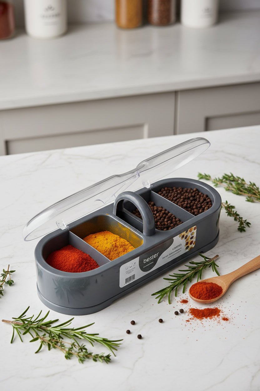 Carina 4 Division Spice Box
