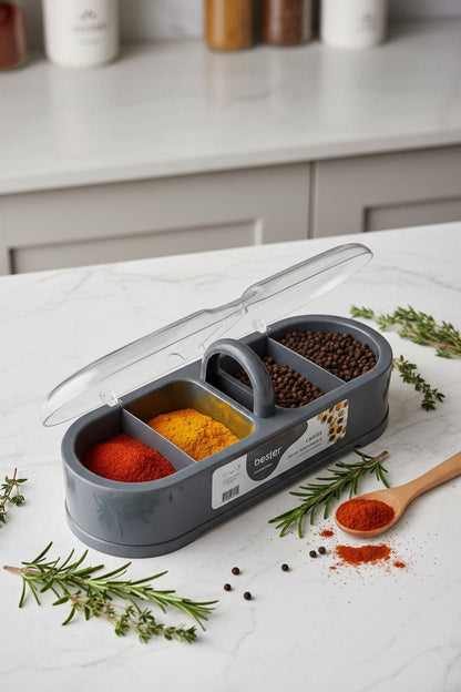 Carina 4 Division Spice Box