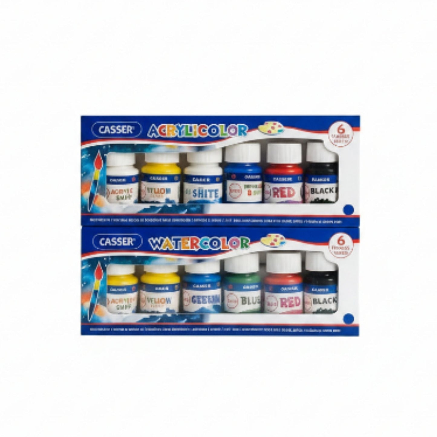 Casber 6pc Paint 25ml