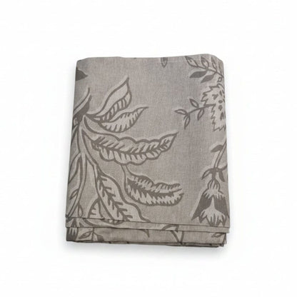 Chainstore Stone Floral Linen Table Cloth 1.3m x 2.3m