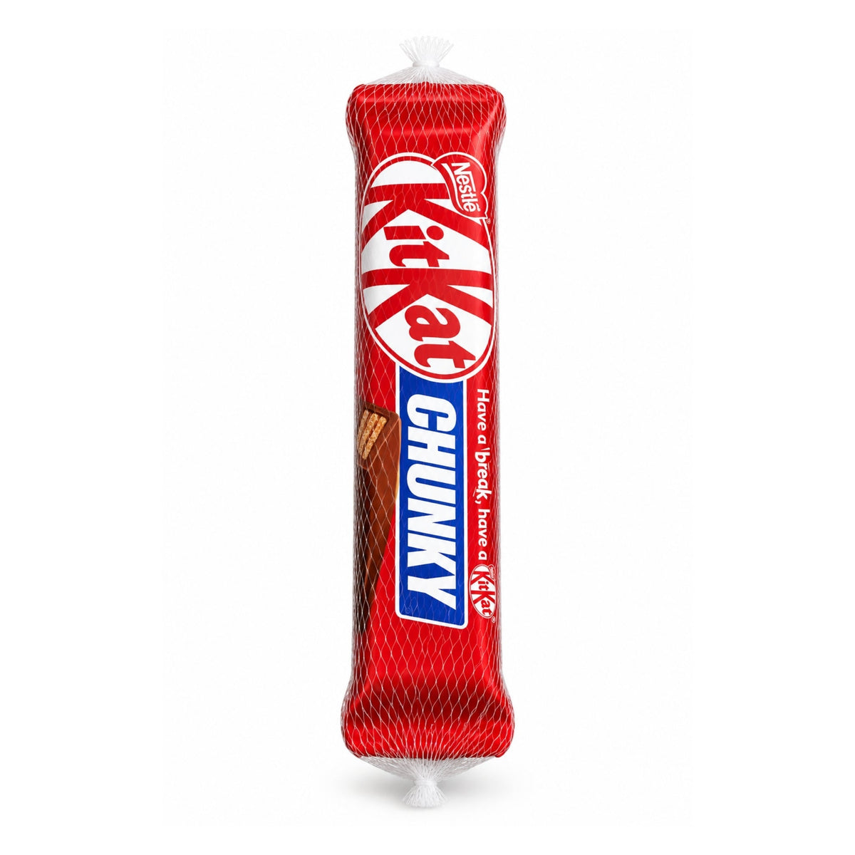 Chocolate Bar Squishy – Soft Squeeze Stress Relief Toy in Mesh Bag