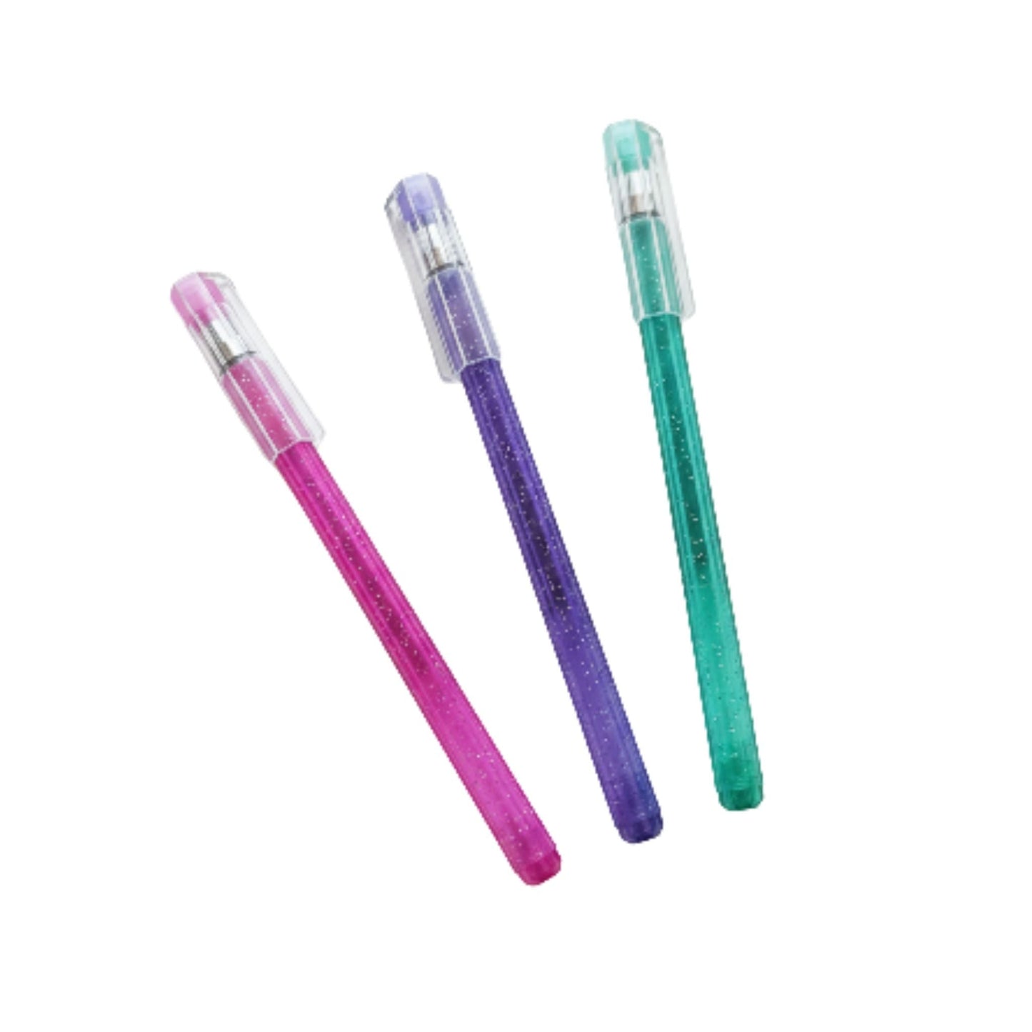Chosch Shiny Color Metallic Pens 0.8mm - 6pc Sparkling Gel Ink Set For Scrapbooking