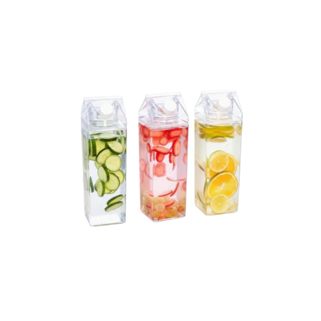 Clear Acrylic Milk Cartons
