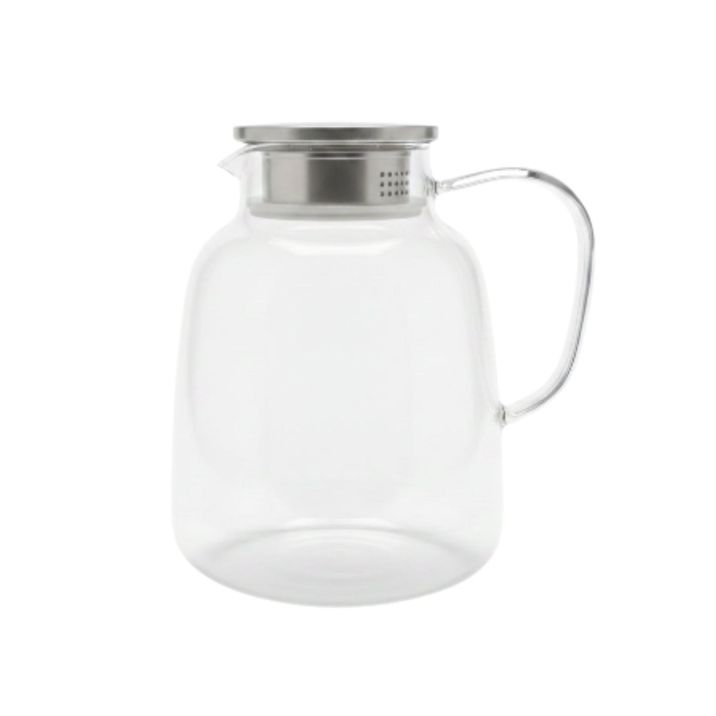 Clear Borosilicate Glass Stovetop Teapot 2L