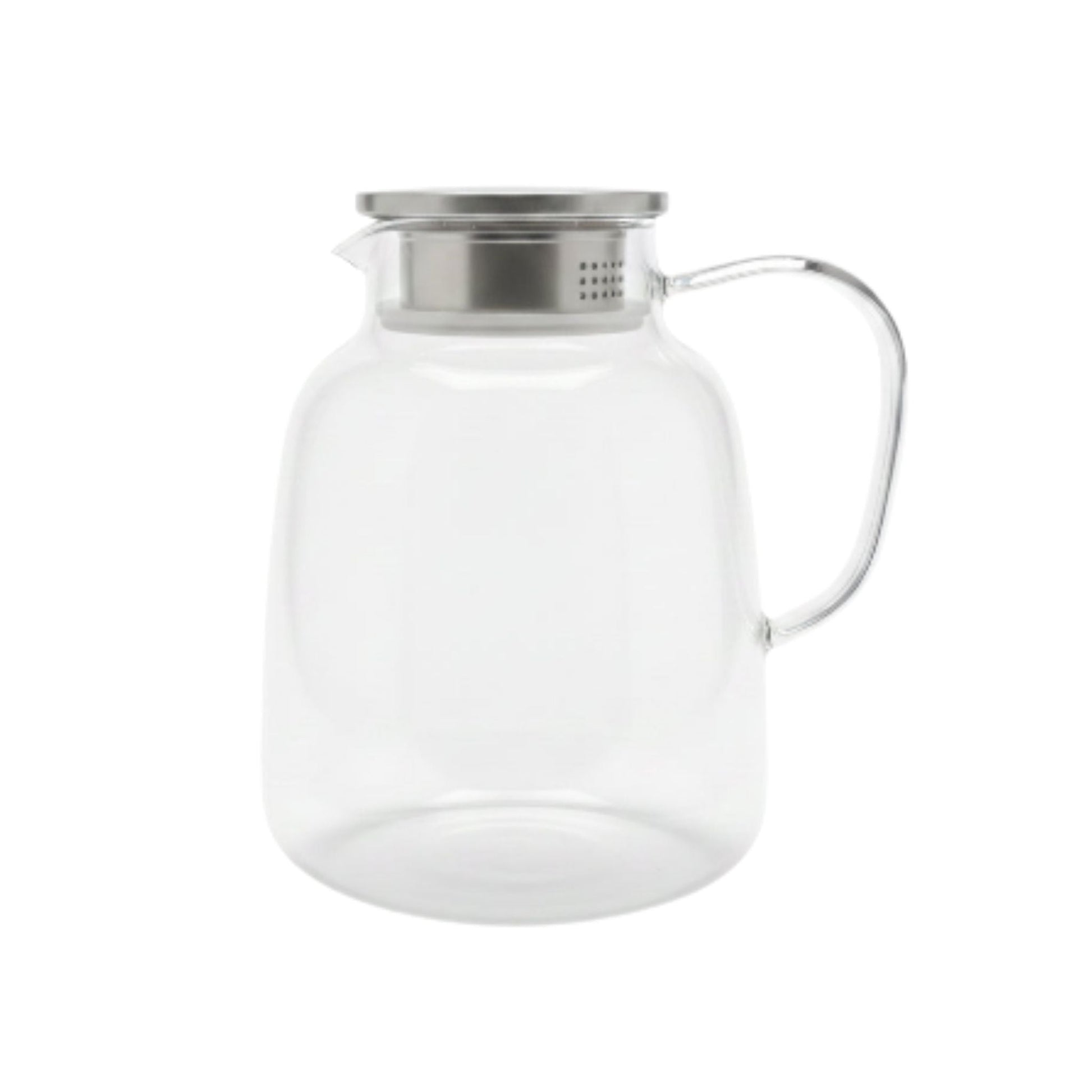 Clear Borosilicate Glass Stovetop Teapot 2L