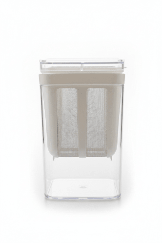 Clear Greek Yoghurt Maker With Fine Mesh Strainer