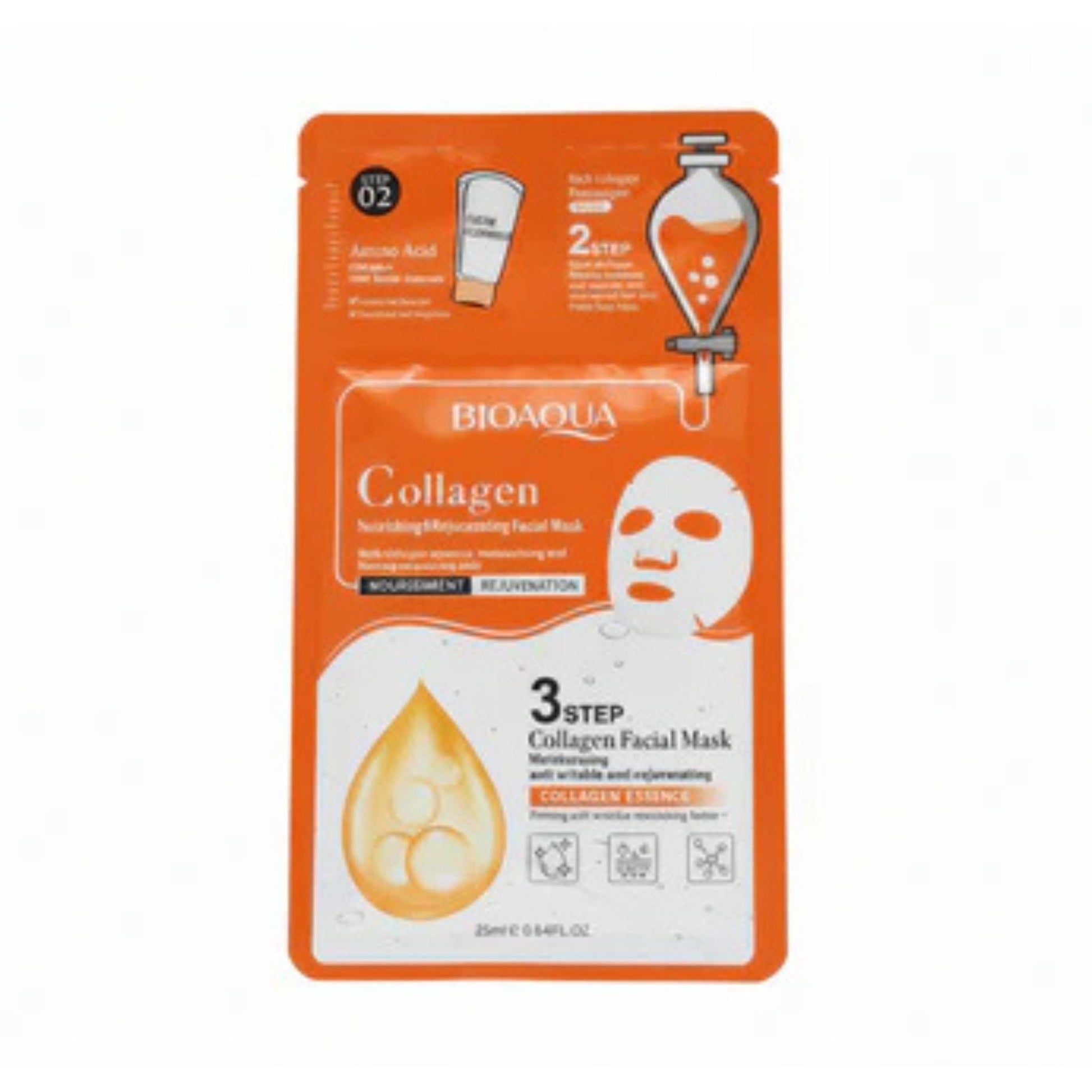 Collagen 3 Step Facial Mask
