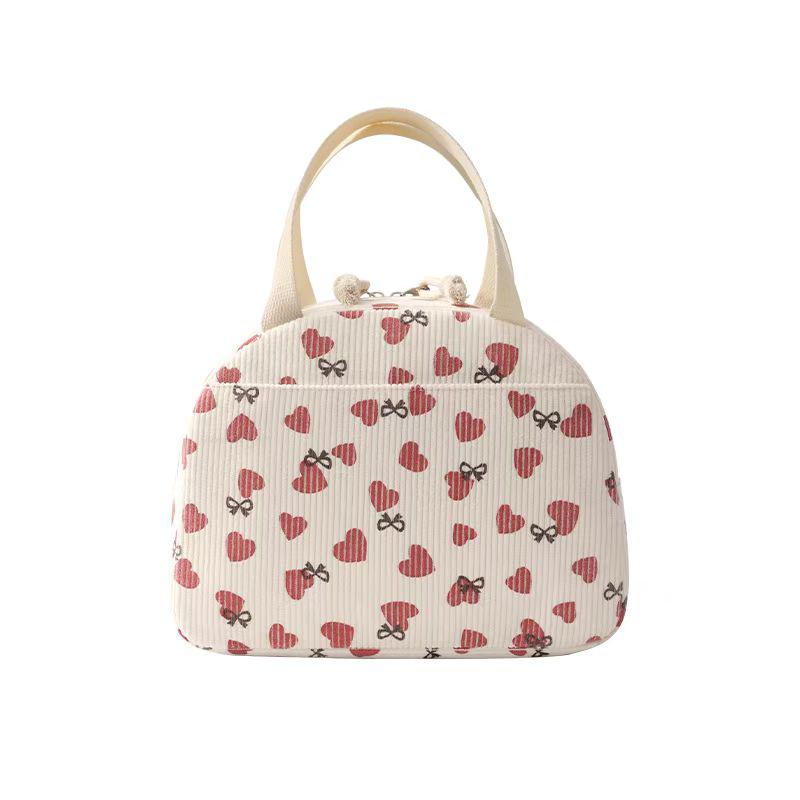 Corduroy Insulated Lunch Bag - Small