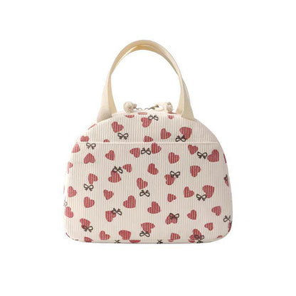 Corduroy Insulated Lunch Bag - Small