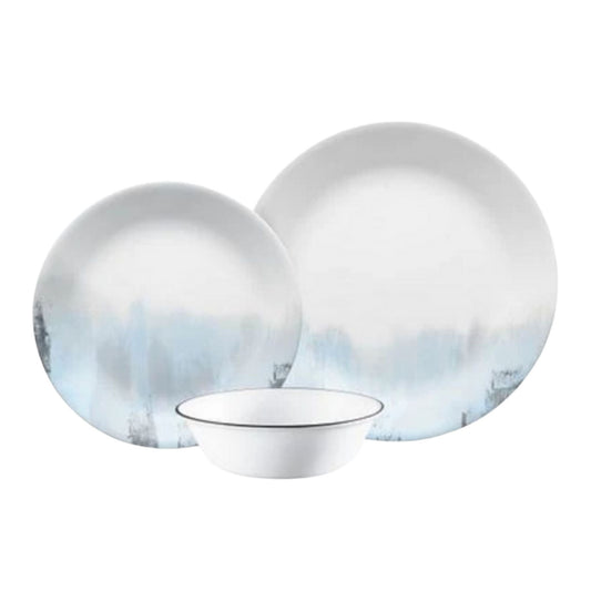 Corelle 12pc Tranquil Reflection Dinner Set
