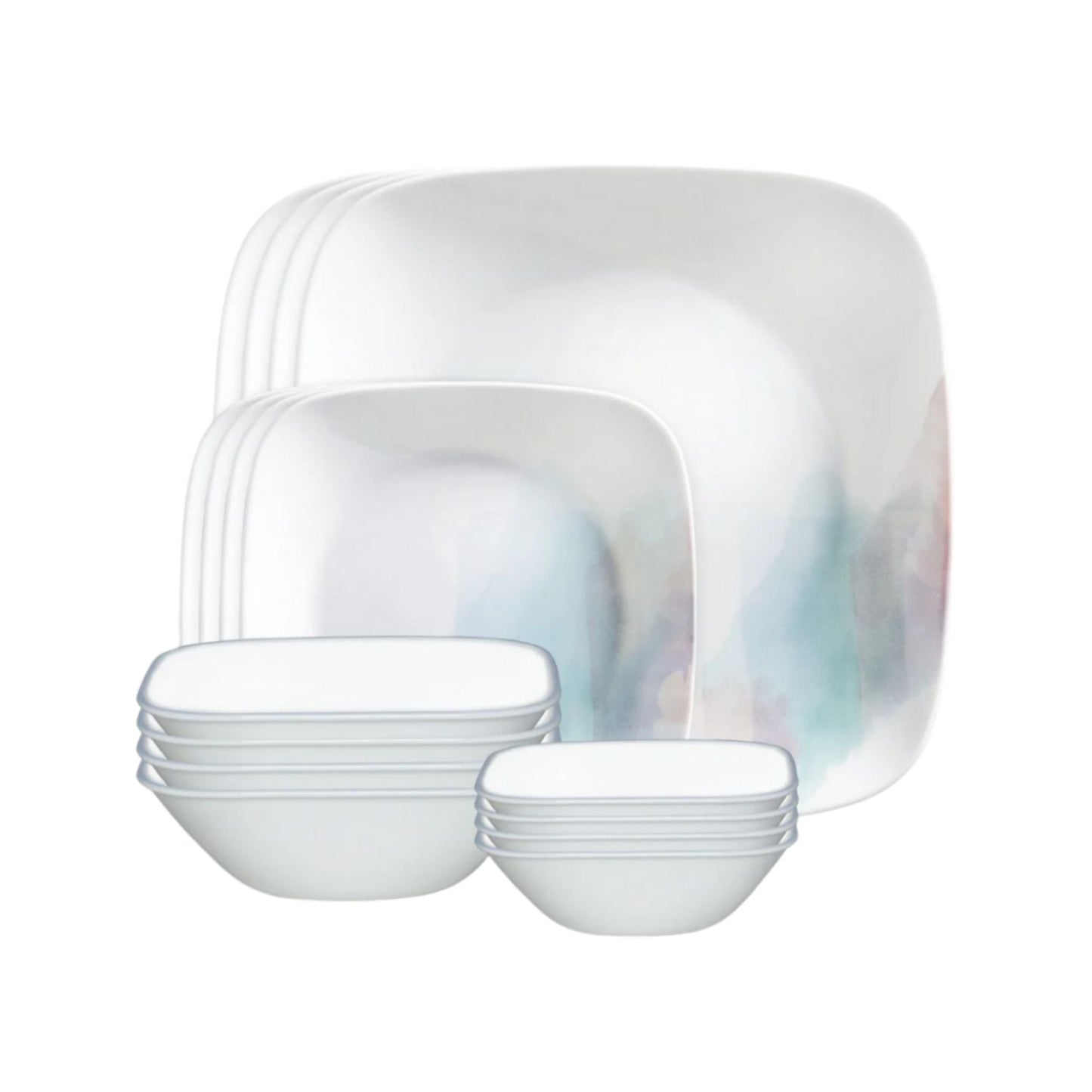 Corelle 16pc Aquarello Dinner Set
