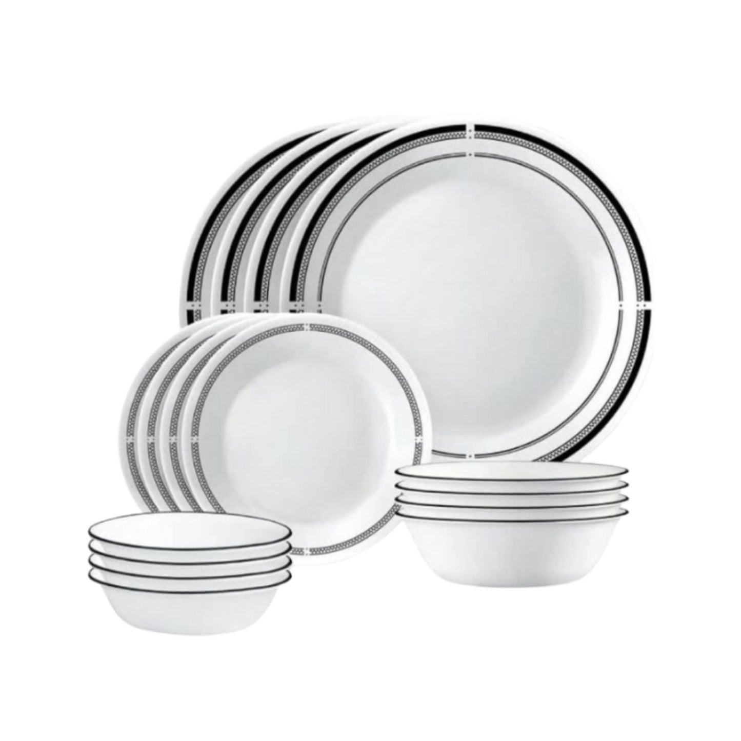 Corelle 16pc Brasserie Dinner Set