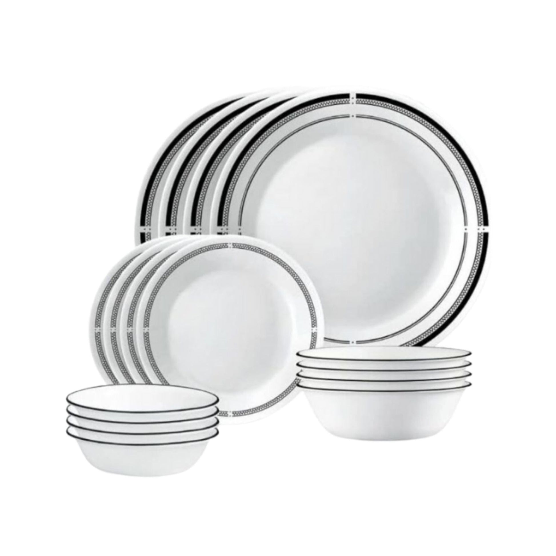 Corelle 16pc Brasserie Dinner Set