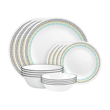 Corelle 16pc Paloma Dinner Set