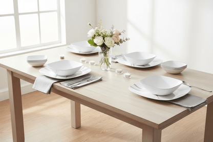 Corelle 16pc Urban Arc Square Dinner Set