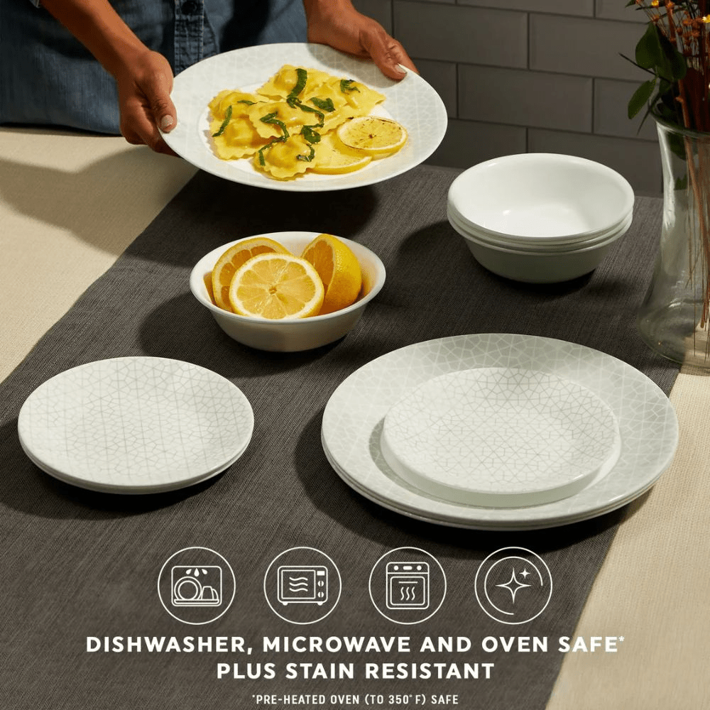 Corelle 18pc Knox Dinner Set