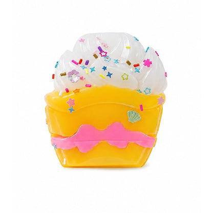 Cupcake Jelly Squishy Toy – Soft Squeeze Toy