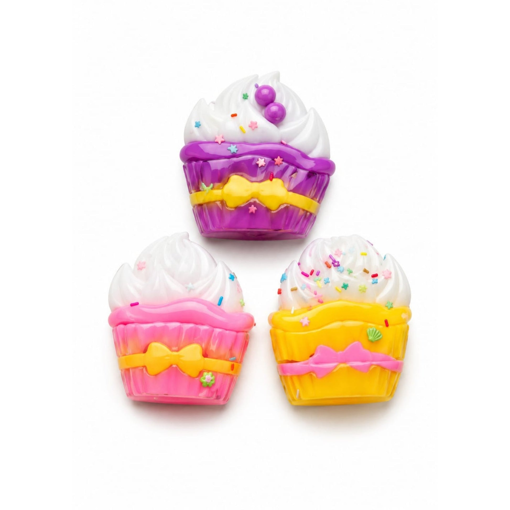Cupcake Jelly Squishy Toy – Soft Squeeze Toy