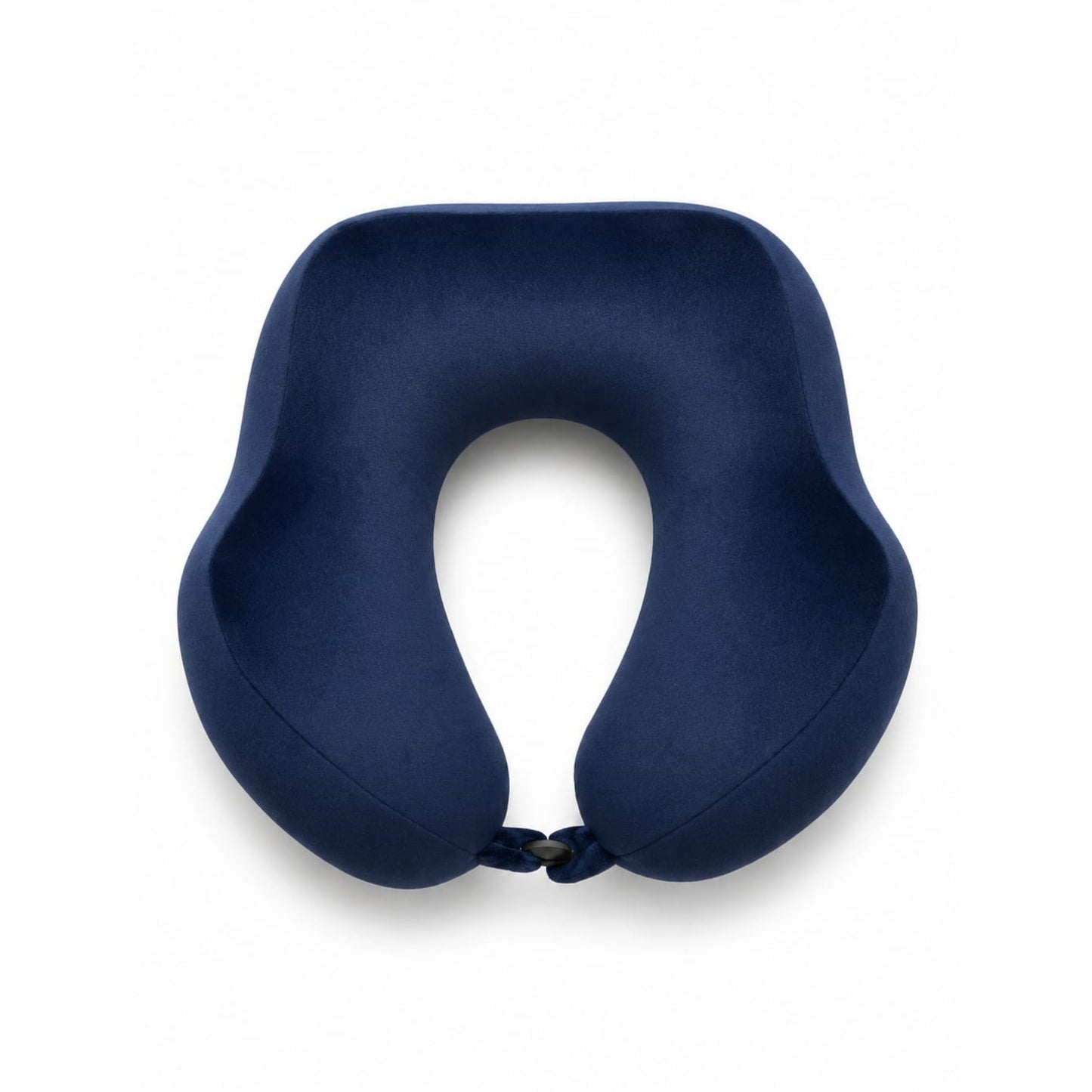 Danny Go U-Shaped Travel Neck Pillow – Soft Memory Foam Neck Cushion Navy On White Background