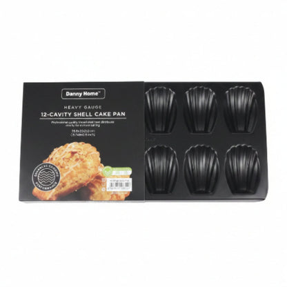 Danny Home 12 Slot Cavity Shell Cake Pan