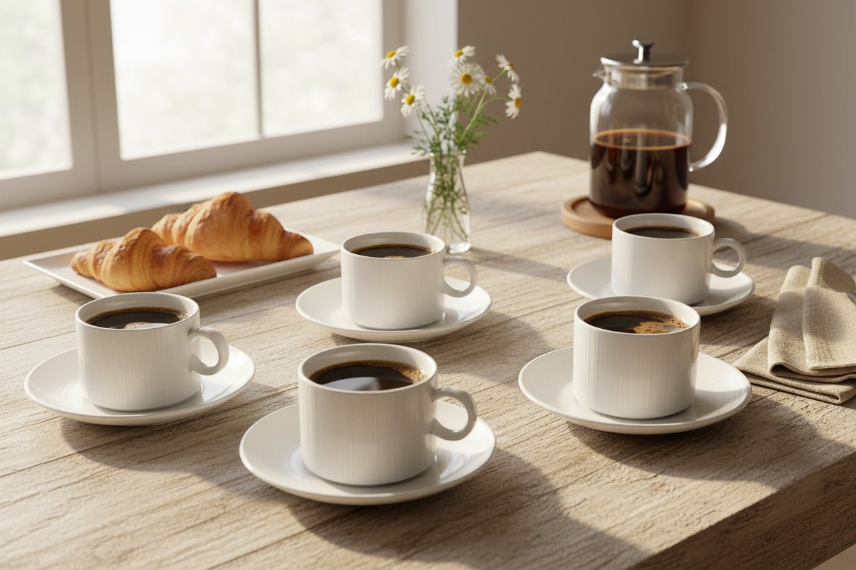 Danny Home 12pc Cup And Saucer Set 250ml