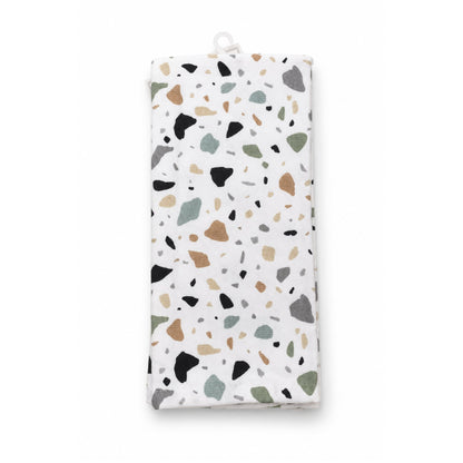 Danny Home 2 Piece Cotton Kitchen Towels - Terazzo Print