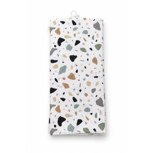 Danny Home 2 Piece Cotton Kitchen Towels - Terazzo Print