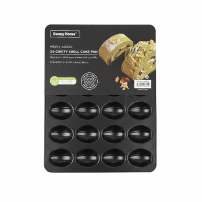 Danny Home 24 Slot Cavity Shell Cake Pan