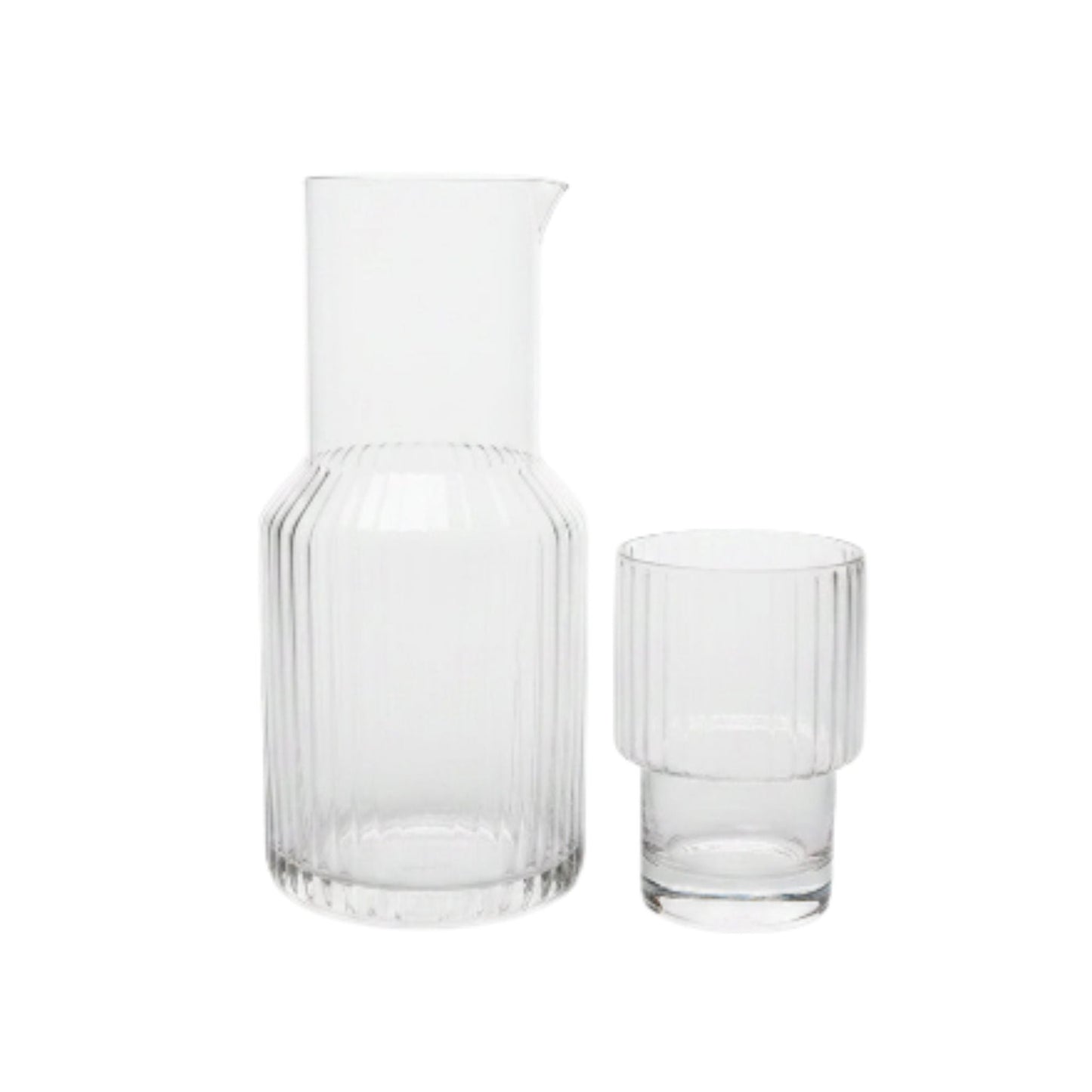 Danny Home 2pc Glass Carafe With Glass Set