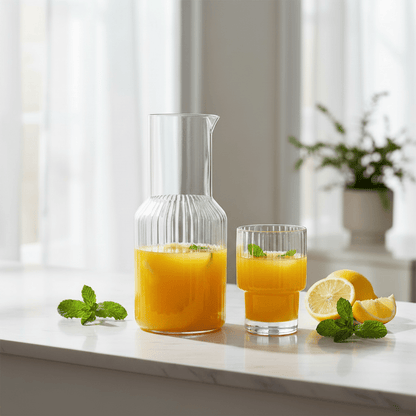 Danny Home 2pc Glass Carafe With Glass Set